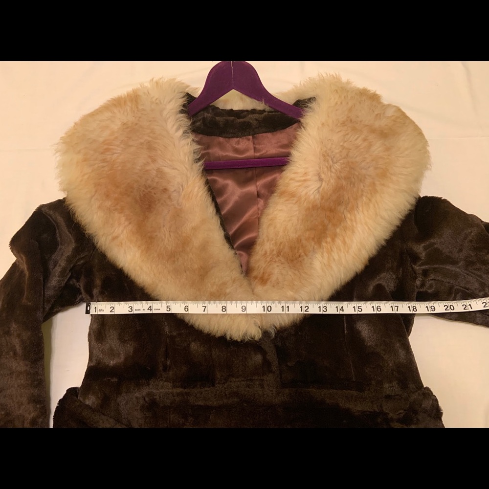 Vintage 1970’s Lamb’s Wool coat!